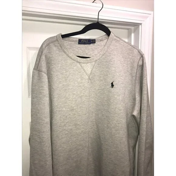 𝅺polo Ralph Lauren Mens Fleece Sweatshirt‎